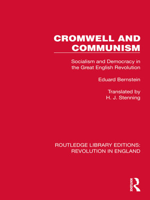 cover image of Cromwell and Communism